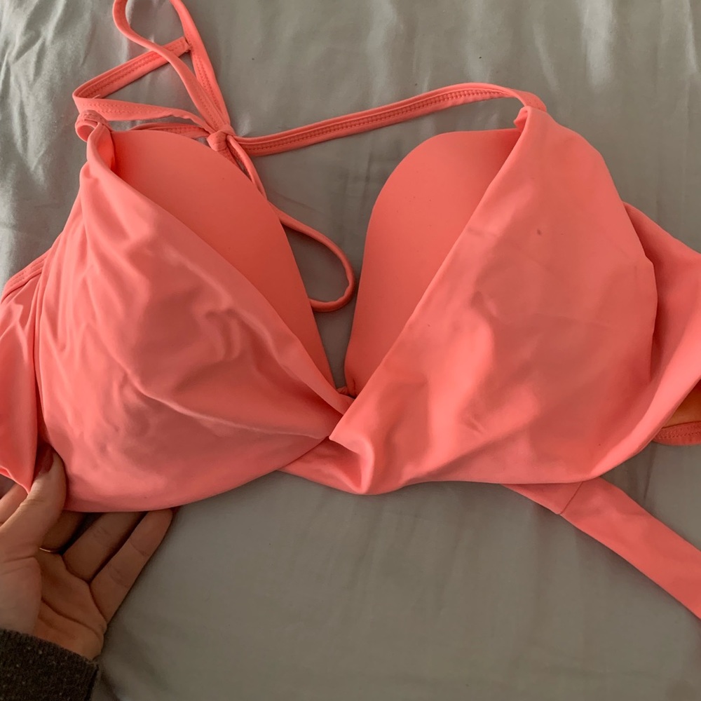 34DD VS CROSS TIE BIKINI TOP